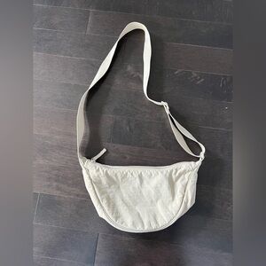 Brand new Beige Uniqlo Round shoulder bag / crossbody bag